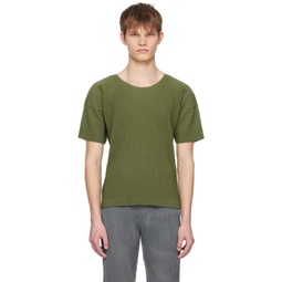 Khaki Monthly Color March T-Shirt 231729M213024