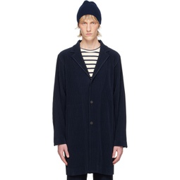 Navy Basics Coat 241729M176005