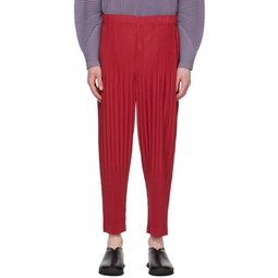 Red Monthly Color February Trousers 231729M191046