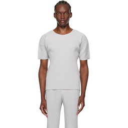Gray Basics T-Shirt 241729M213018