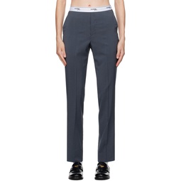 Gray Classic Trousers 232783F087020