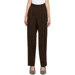 Brown Epic Trousers 222995F087009