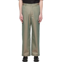 Green Rank Trousers 241995M191010
