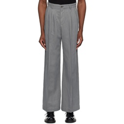 Gray Fire Trousers 241995M191009