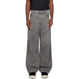 Gray Cave Trousers 232995M191004
