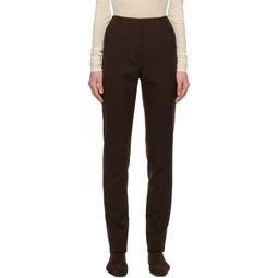 Brown Romy Trousers 222874F087002