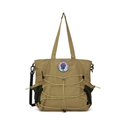 Beige Record Deluxe Tote 241663M172000