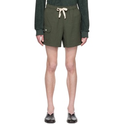 Green Hold On Shorts 231663M193001