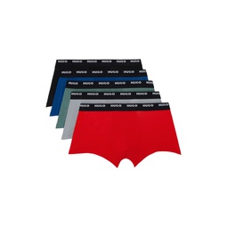 Five Pack Multicolor Logo Boxers 241141M216011