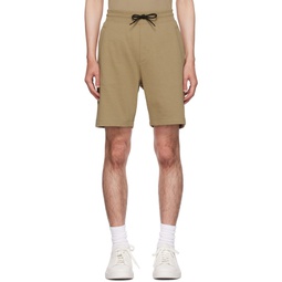 Brown Patch Shorts 232084M193021