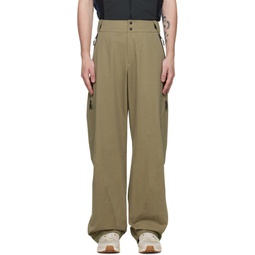 Gray Vented Trousers 222429M191002