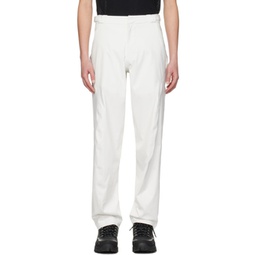 White Shell Trousers 241429M191004