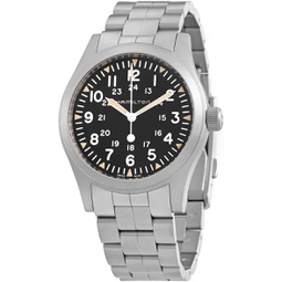 Hamilton Khaki Field Hand Wind Black Dial Mens Watch H69529133