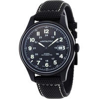 Hamilton Mens HML-H70575733 Khaki Field Black Dial Watch
