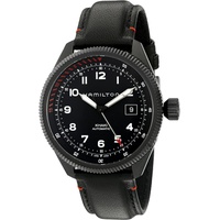 Hamilton Mens H76695733 Khaki Takeoff Auto Air Zermatt Automatic Black Watch