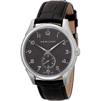 Hamilton Mens H38411783 Jazzmaster Thinline Grey Dial Watch