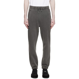 Gray Organic Cotton Lounge Pants 222827M190003