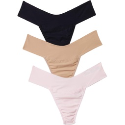 Womens Hanky Panky BreatheSoft Natural Rise 3-Pack