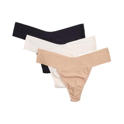 Womens Hanky Panky BreatheSoft Natural Rise 3-Pack