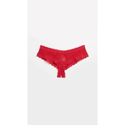 After Midnight Open Gusset Cheeky Hipster Panties
