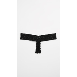 After Midnight Open Gusset Low Rise Thong