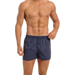 Mens Hanro Fancy Woven Boxer