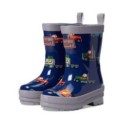 Hatley Kids Big Rigs Shiny Rain Boots (Toddler/Little Kid/Big Kid)