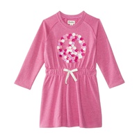 Hatley Kids Peace Cinched Waist Terry Dress (Toddler/Little Kids/Big Kids)