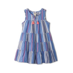 Hatley Kids Boho Stripe Layered Tiered Dress (Toddler/Little Kid/Big Kid)