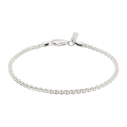 Silver Classic Rope Bracelet 241481M142016