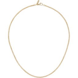 Gold Rope Chain Necklace 232481M145007
