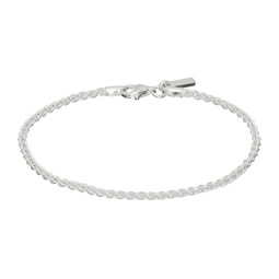Silver Rope Bracelet 232481M142028