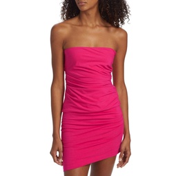 Ruched Jersey Tube Dress