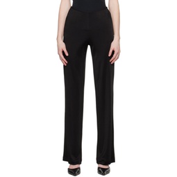 Black Car Trousers 241154F087005