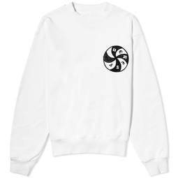 Heresy Portal Crew Sweater White