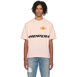 Pink Globe Burn T-Shirt 232967M213021