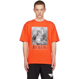 Orange Heron T-Shirt 232967M213002