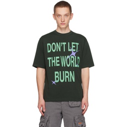 Khaki Burn T-Shirt 232967M213020