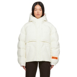 Off-White Hooded Down Jacket 232967F061002