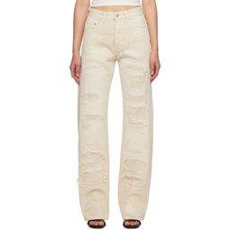 Off-White Super Distressed Jeans 232967F069004