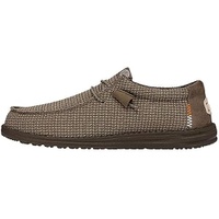 Hey Dude Wally Sport Mesh Loafers for Men  Stretch-Blend Textile Upper  Textile Lining & Insole  Round Toe