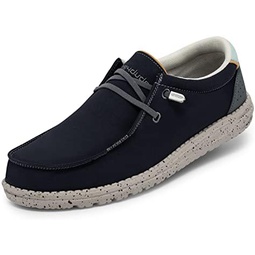 Hey Dude Mens Wally Adv Multi Colors Men’s Shoes Mens Lace Up Loafers Comfortable & Light-Weight