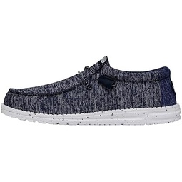 Hey Dude Wally Sport Knit Mens Loafers Mens Slip On Shoes Comfortable & Light Weight
