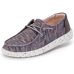 Hey Dude Womens Wendy Wool Women’s Shoes Women’s Lace Up Loafers Comfortable & Light-Weight