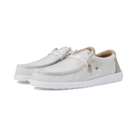 Mens Hey Dude Wally Ascend Woven Slip-On Casual Shoes