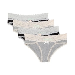 Womens Honeydew Intimates Ahna Hipster 4-Pack