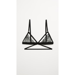 Lucy Elastic & Lace Bra