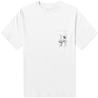 Honor the Gift Cotton H Pocket T-Shirt White