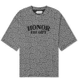 Honor the Gift Stripe Box T-Shirt Black