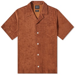 Howlin Cocktail Towelling Vacation Shirt Walnut